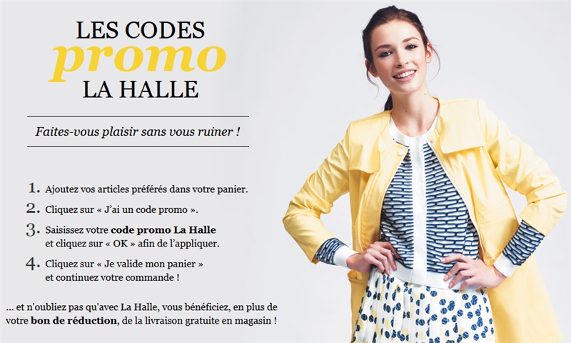 Code promo La Halle